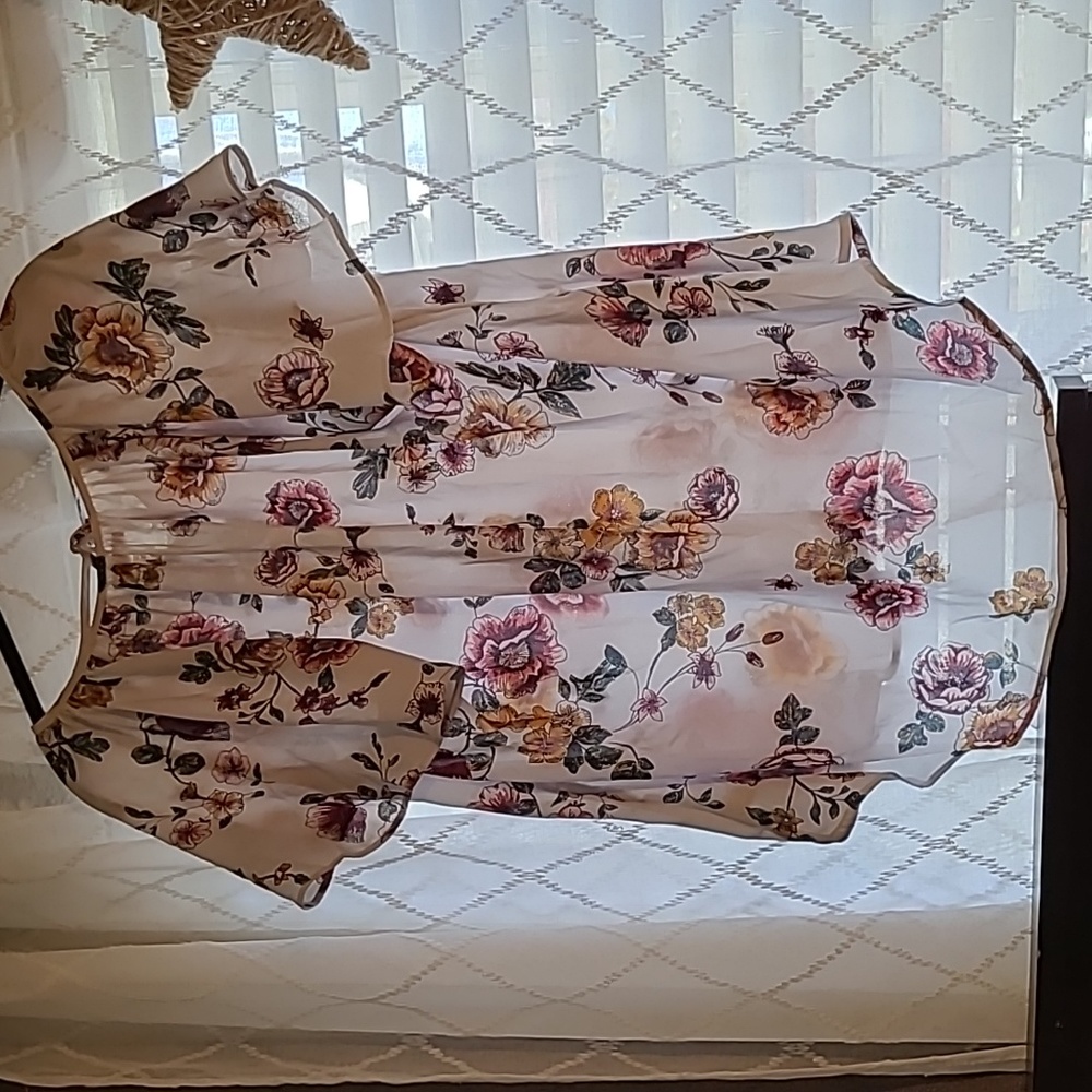 Flowery Blouse